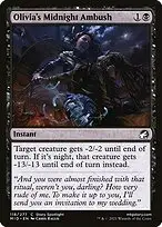 Olivia's Midnight Ambush — Innistrad: Midnight Hunt