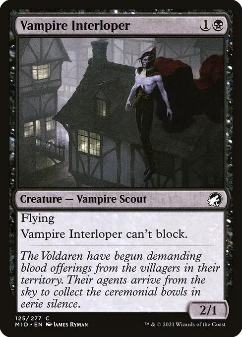 Vampire Interloper — Innistrad: Midnight Hunt