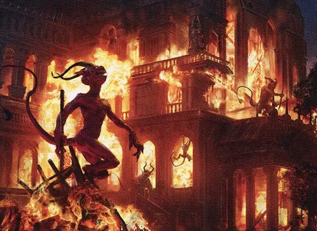 Art detail — Burn Down the House