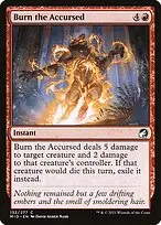 Burn the Accursed — Innistrad: Midnight Hunt