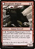 Fangblade Brigand // Fangblade Eviscerator — Innistrad: Midnight Hunt