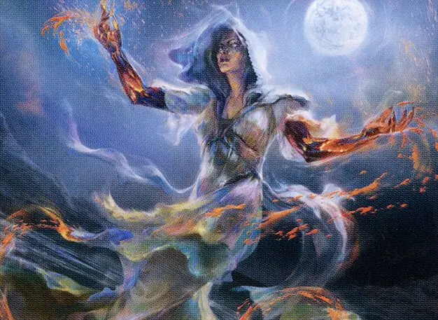 Art detail — Flame Channeler // Embodiment of Flame