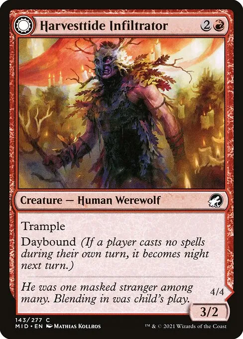 Harvesttide Infiltrator // Harvesttide Assailant — Innistrad: Midnight Hunt