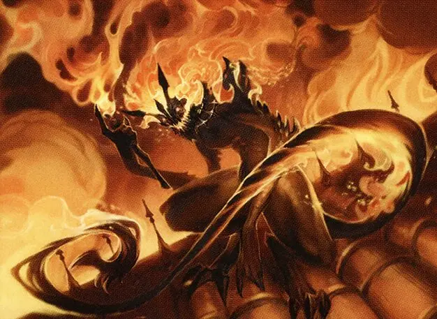 Art detail — Immolation