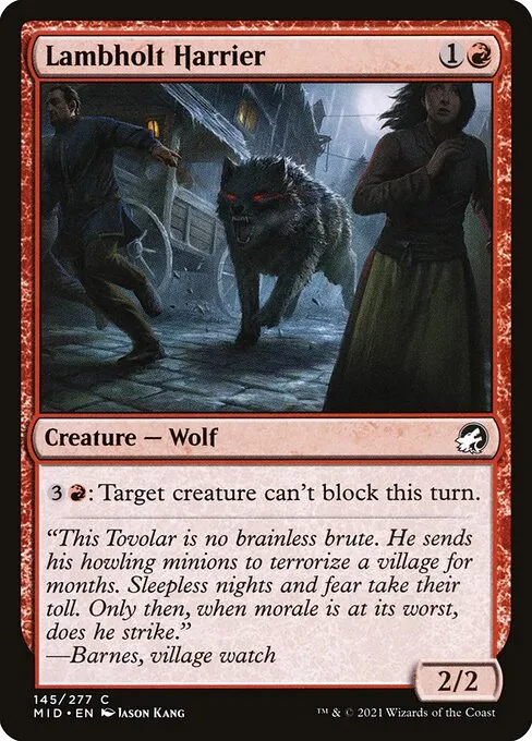 Lambholt Harrier — Innistrad: Midnight Hunt