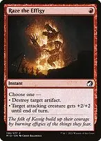 Raze the Effigy — Innistrad: Midnight Hunt