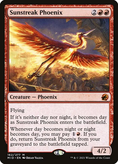 Sunstreak Phoenix — Innistrad: Midnight Hunt