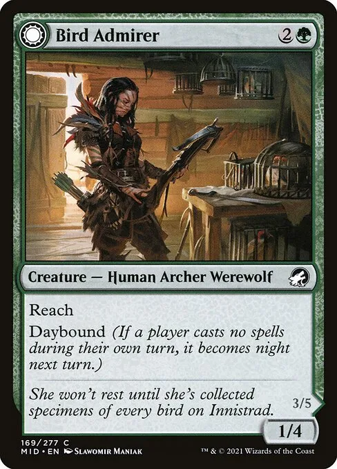 Bird Admirer // Wing Shredder — Innistrad: Midnight Hunt