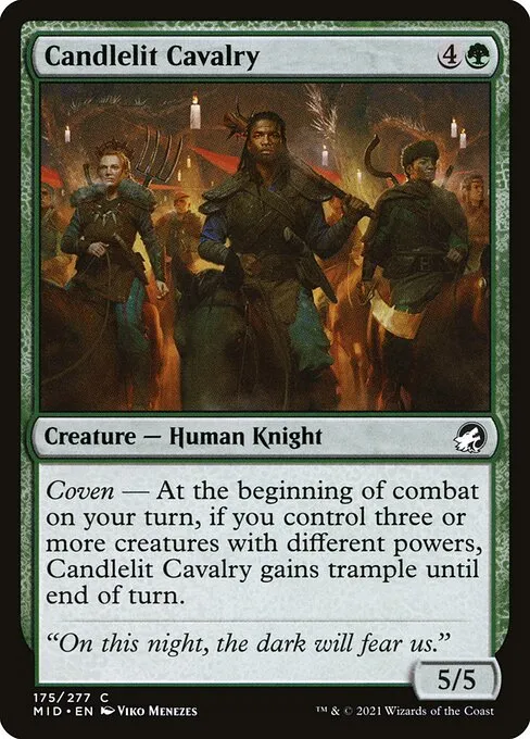 Candlelit Cavalry — Innistrad: Midnight Hunt