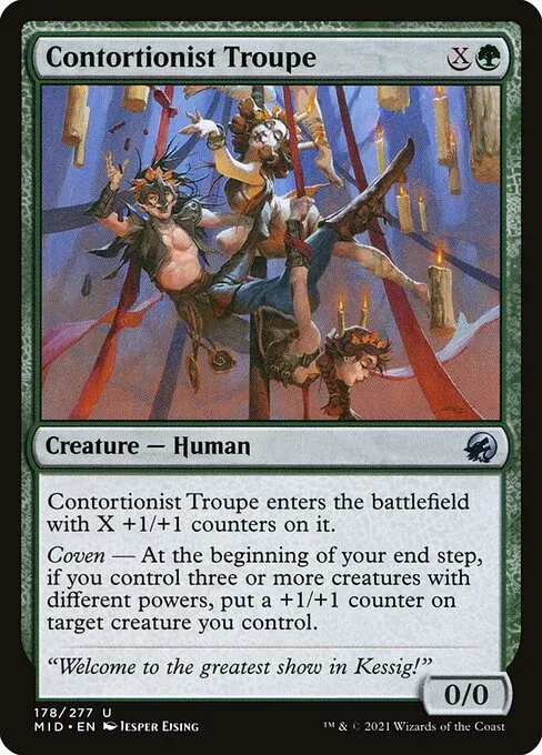 Contortionist Troupe — Innistrad: Midnight Hunt