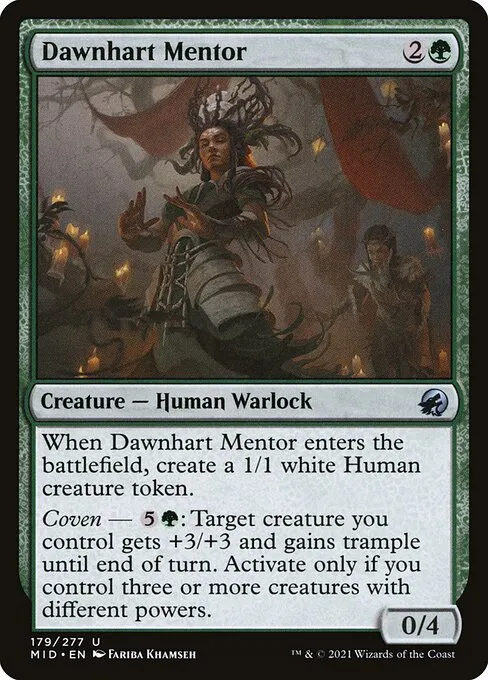 Dawnhart Mentor — Innistrad: Midnight Hunt