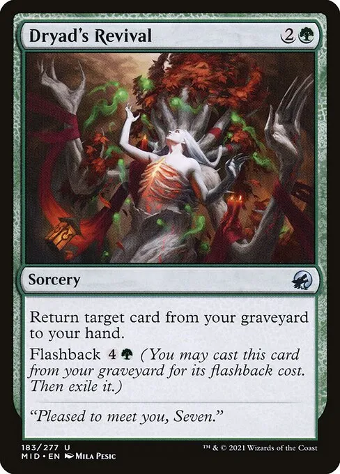 Dryad's Revival — Innistrad: Midnight Hunt
