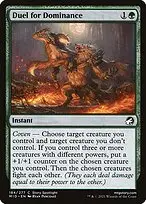 Duel for Dominance — Innistrad: Midnight Hunt