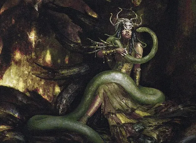 Art detail — Saryth, the Viper's Fang