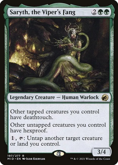 Saryth, the Viper's Fang — Innistrad: Midnight Hunt