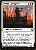 Gavony Dawnguard — Innistrad: Midnight Hunt