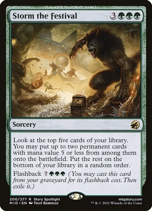 Storm the Festival — Innistrad: Midnight Hunt
