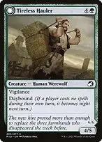 Tireless Hauler // Dire-Strain Brawler — Innistrad: Midnight Hunt