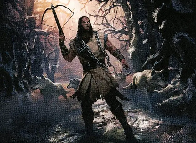 Art detail — Tovolar's Huntmaster // Tovolar's Packleader