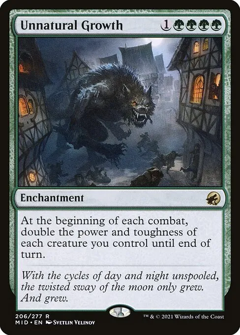 Unnatural Growth — Innistrad: Midnight Hunt