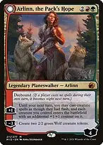 Arlinn, the Pack's Hope // Arlinn, the Moon's Fury — Innistrad: Midnight Hunt
