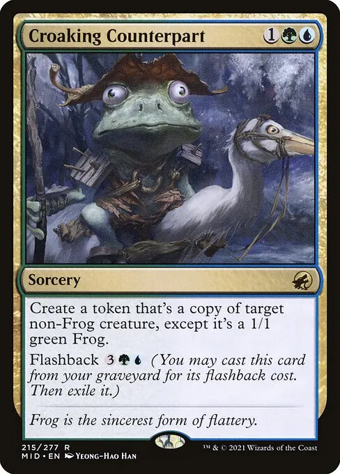 Croaking Counterpart — Innistrad: Midnight Hunt