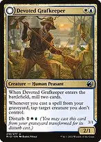 Devoted Grafkeeper // Departed Soulkeeper — Innistrad: Midnight Hunt