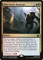 Dire-Strain Rampage — Innistrad: Midnight Hunt