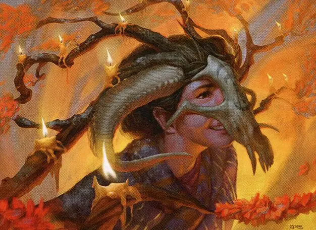 Art detail — Hedgewitch's Mask