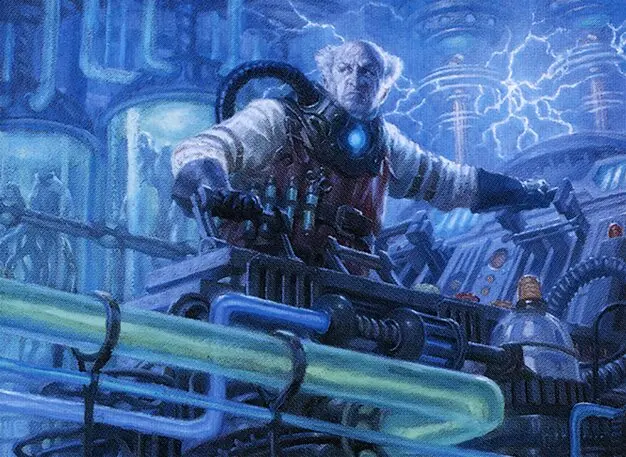 Art detail — Ludevic, Necrogenius // Olag, Ludevic's Hubris