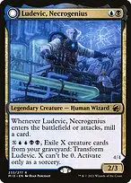 Ludevic, Necrogenius // Olag, Ludevic's Hubris — Innistrad: Midnight Hunt