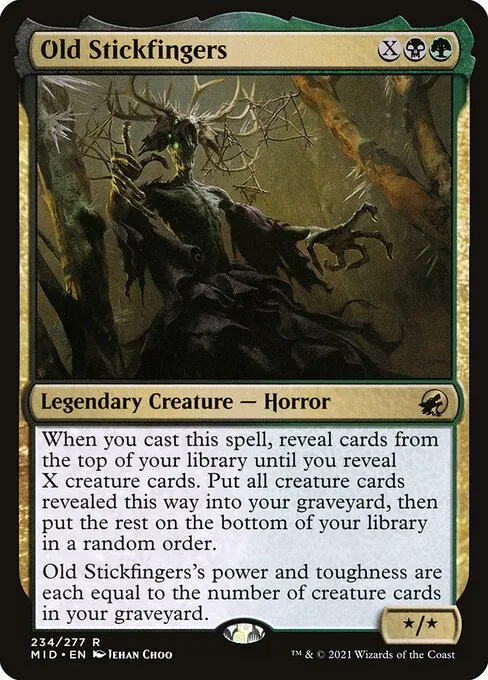 Old Stickfingers — Innistrad: Midnight Hunt
