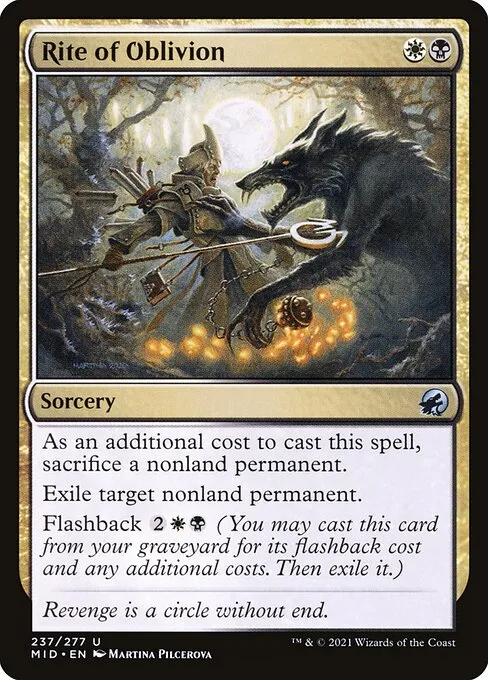 Rite of Oblivion — Innistrad: Midnight Hunt
