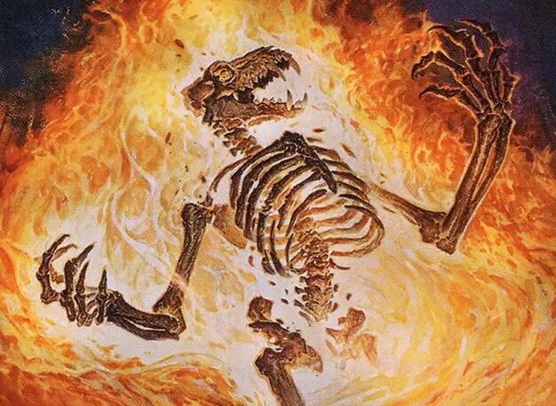Art detail — Sacred Fire