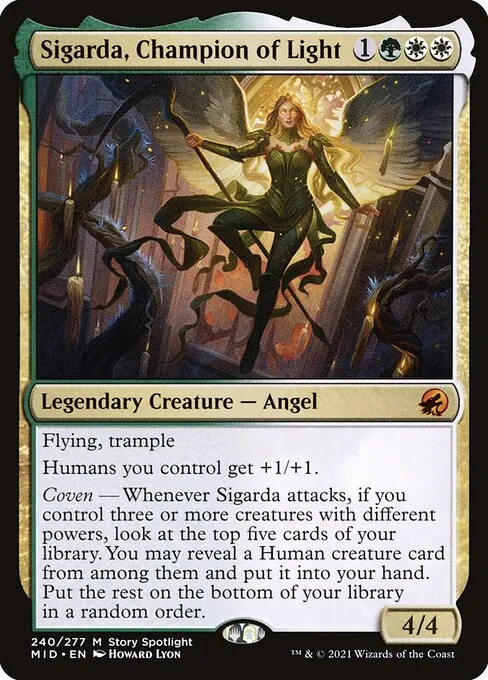 Sigarda, Champion of Light — Innistrad: Midnight Hunt