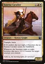Sunrise Cavalier — Innistrad: Midnight Hunt