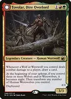 Tovolar, Dire Overlord // Tovolar, the Midnight Scourge — Innistrad: Midnight Hunt