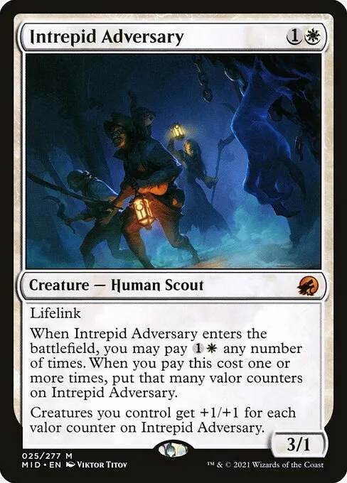 Intrepid Adversary — Innistrad: Midnight Hunt