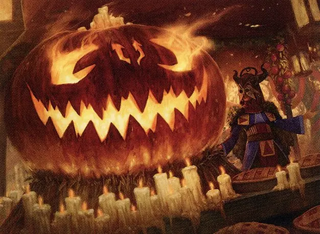 Art detail — Jack-o'-Lantern
