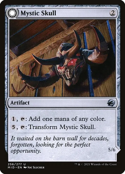 Mystic Skull // Mystic Monstrosity — Innistrad: Midnight Hunt