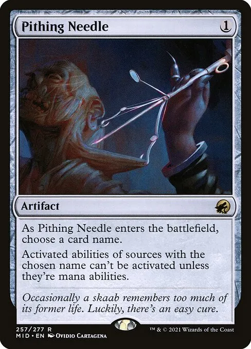 Pithing Needle — Innistrad: Midnight Hunt