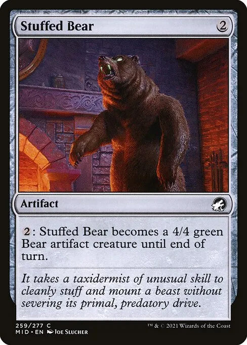 Stuffed Bear — Innistrad: Midnight Hunt