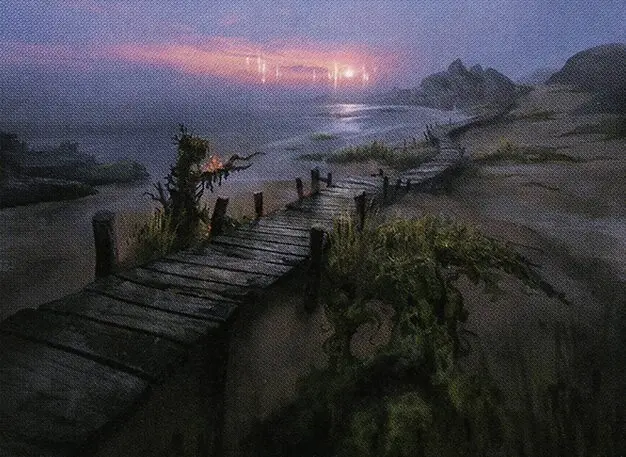 Art detail — Deserted Beach