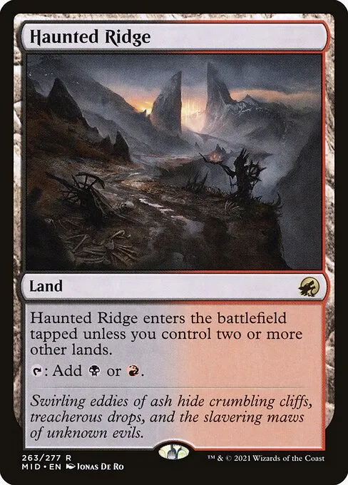 Haunted Ridge — Innistrad: Midnight Hunt