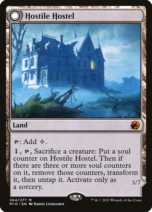 Hostile Hostel // Creeping Inn — Innistrad: Midnight Hunt
