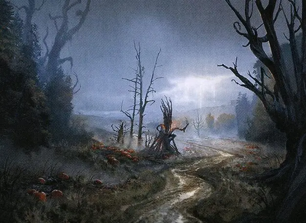 Art detail — Overgrown Farmland