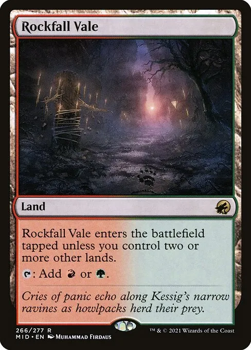 Rockfall Vale — Innistrad: Midnight Hunt