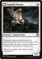 Lunarch Veteran // Luminous Phantom — Innistrad: Midnight Hunt