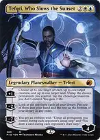Teferi, Who Slows the Sunset — Innistrad: Midnight Hunt