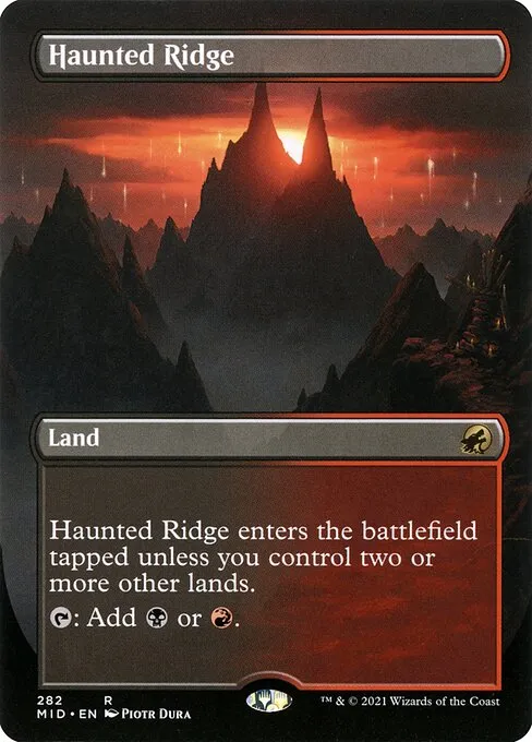 Haunted Ridge — Innistrad: Midnight Hunt